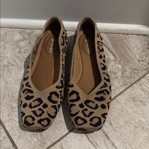 Leopard Print Women's Flats